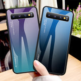 Gradient Glass Phone Case Protective Shell